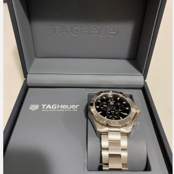 TAG Heuer Aquaracer Men's Black Watch - New in Box - Picture 3 of 10